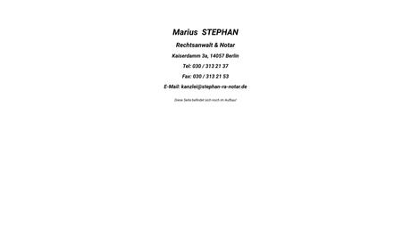 Andreas Weinberg Rechtsanwalt und Notar