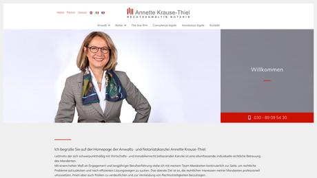Annette Krause-Thiel Rechtsanwältin und Notarin