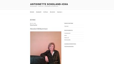 Antoinette Scholand-Icha Rechtsanwältin u. Notarin