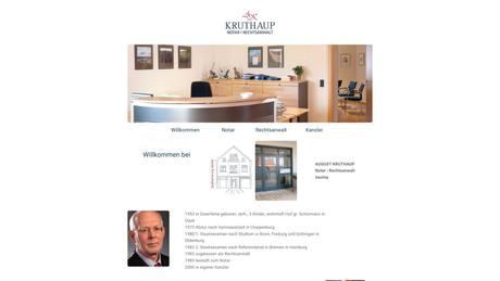 August Kruthaup Rechtsanwalt und Notar