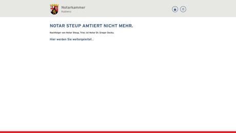 Bernd Steup Notar