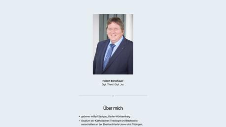 Berschauer Hubert Dipl.-theol. Rechtsanwalt