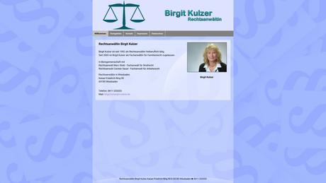 Birgit Kulzer Rechtsanwältin