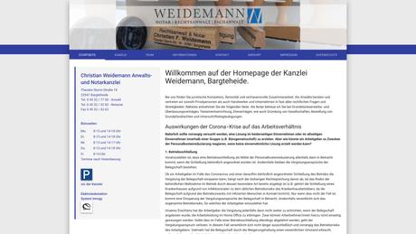 Christian Weidemann Rechtsanwalt und Notar