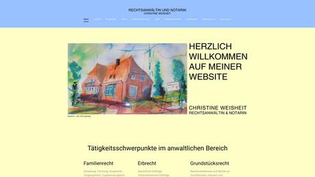 Christine Weisheit Rechtsanwältin und Notarin