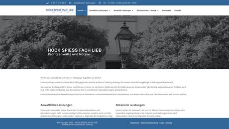 Dieter, Höck Josef, Fach Hilmar Spieß Rechtsanwälte und Notare Raimund Lieb Rechtsanwalt