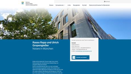 Dr. Gottfried von Bary und Rasso Rapp Notare