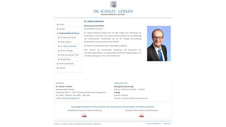 Dr. jur. Stefan Schierholt Rechtsanwalt und Notar