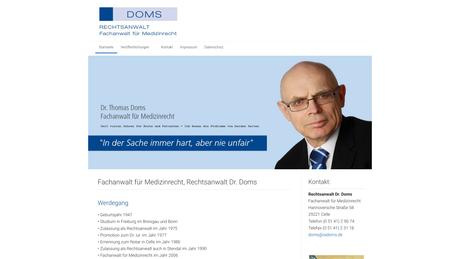 Dr.jur. Thomas Doms Rechtsanwalt und Notar