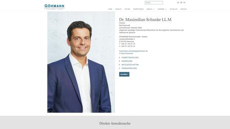 Dr. LL.M. Maximilian Schunke Rechtsanwalt