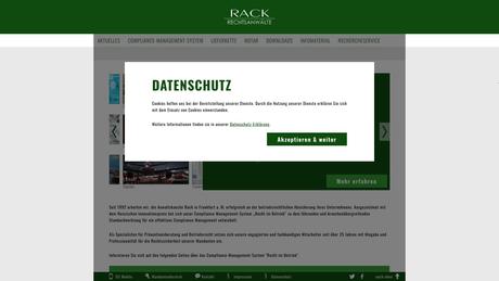 Dr. Manfred Rack Rechtsanwalt und Notar