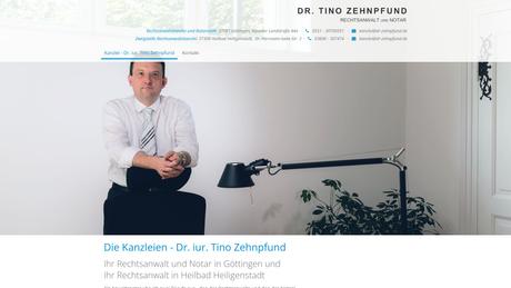 Dr. Tino Zehnpfund Rechtsanwalt und Notar