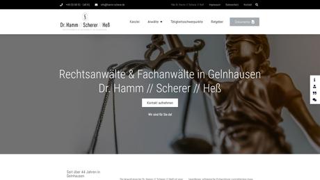 Dr. W. Hamm u. J. Scherer Rechtsanwälte u. Notar