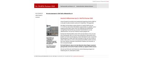 Dr. Wolff & Partner GbR Rechtsanwälte u. Notare