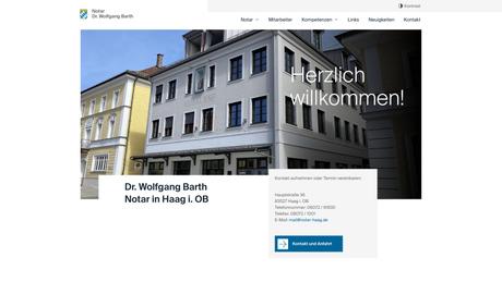 Dr. Wolfgang Barth Notar