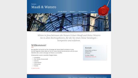 Eckart Maaß Heinz Watoro Notare
