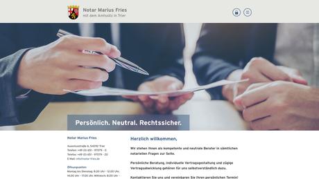 Firma Notar Marius Fries