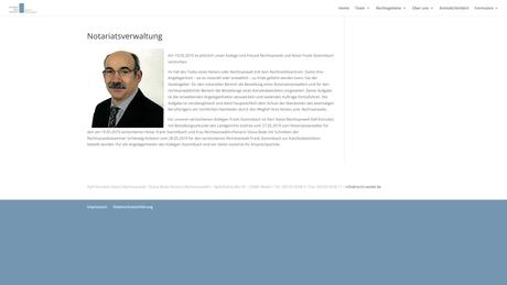 Frank Stammbach Rechtsanwalt und Notar