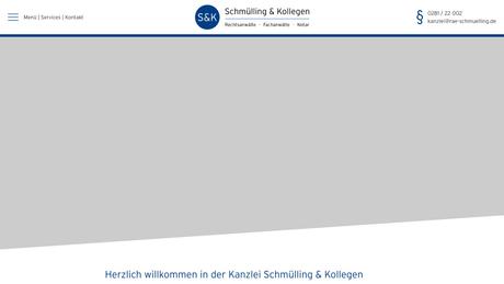 Franz Schmülling Rechtsanwalt und Notar