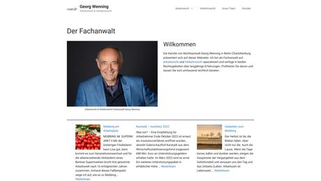 Georg Wenning Hans-Joachim Schütz Rechtsanwälte