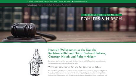 Gerhard Pohlers Rechtsanwalt und Notar Christian Hirsch