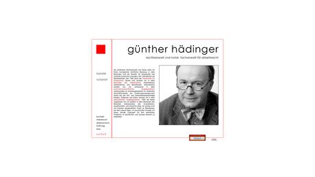 Günther Hädinger Rechtsanwalt