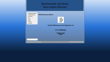 Hans-Detlev Hölscher Rechtsanwalt und Notar