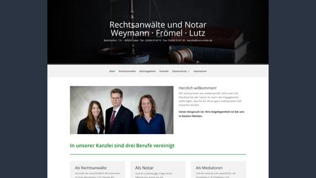 Hans-Helmut Weymann Rechtsanwalt und Notar
