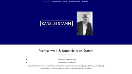 Heinrich Stamm Rechtsanwalt und Notar