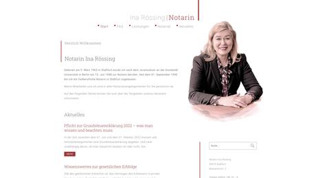 Ina Rössing Notarin