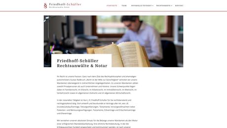 Jörg-Rüdiger Friedhoff-Schüller Rechtsanwalt und Notar