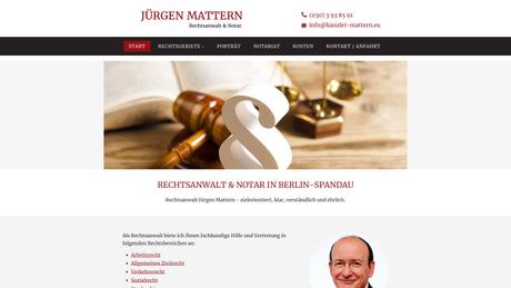Jürgen Mattern Rechtsanwalt und Notar