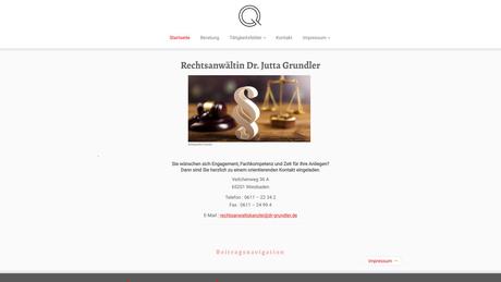 Jutta Grundler Rechtsanwältin