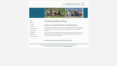 Kinderhilfe Hohenwestedt Hinrichsen-Spindelhirn Stiftung