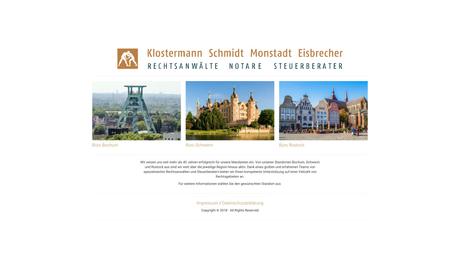 Klostermann u. Schmidt Dr. Monstadt u. Waldmann Müller u. Denzer Rechtsanwälte und Notare