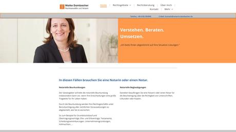 Maike Dambacher, Notarin und Rechtsanwältin