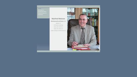 Manfred Metzner Rechtsanwalt und Notar a.D.