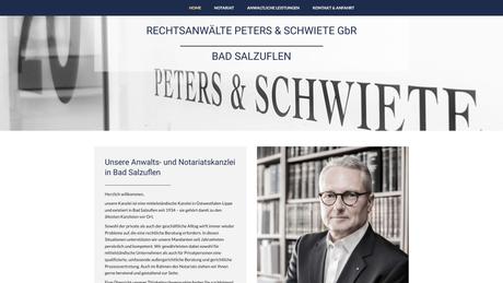 Marlis Peters Rechtsanwältin u. Notarin Jürgen Schwiete Rechtsanwalt