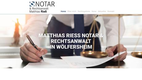 Matthias Rieß Rechtsanwalt und Notar
