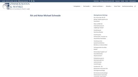 Michael Schwade Rechtsanwalt