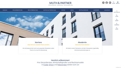 Muth & Partner Wirtschaftsprüfer Steuerberater Rechtsanwälte mbB