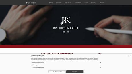 Notar Dr. Jürgen Kadel Aktenverwahrung Fritz Baßler