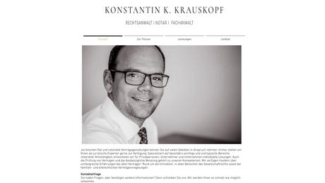 Notar Konstantin K. Krauskopf Rechtsanwalt, Notar a.D. Gerhard Pflästerer