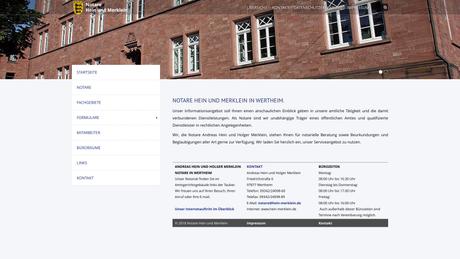 Notare Andreas Hein und Holger Merklein Notare