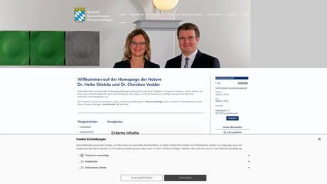 Notare Stiebitz Heike Dr. und Vedder Christian Dr.