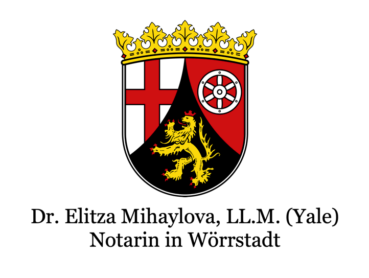 Notarin Dr. Elitza Mihaylova in Wörrstadt