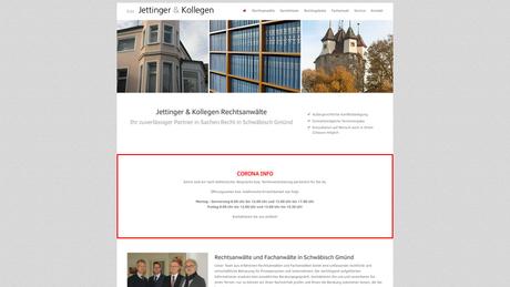 Otto Jettinger Rechtsanwalt und Notar Norbert Laurens Rechtsanwalt Claus Denk Notar
