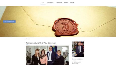 Paul Günnevich Rechtsanwalt und Notar
