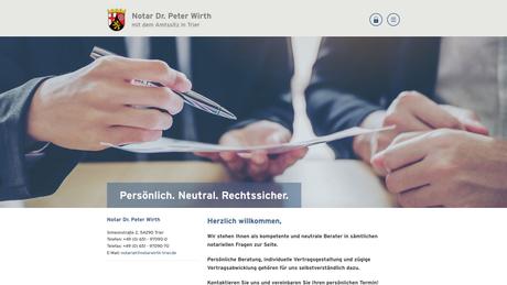 Peter Wirth Dr. Notar