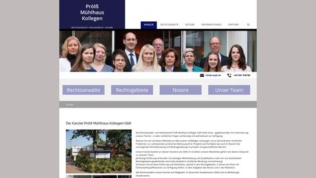 pmk Prölß Mühlhaus Kollegen GbR Rechtsanwälte Fachanwälte Notar Rechtsanwälte